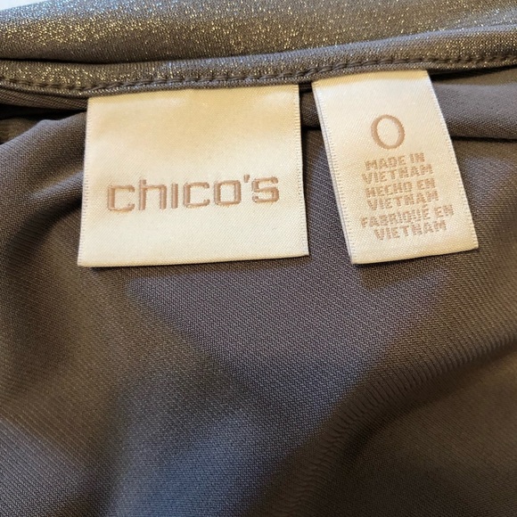 Chico’s Metallic Tunic - Picture 6 of 7